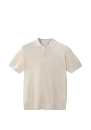 Diana Studio short-sleeve knitted polo shirt - Neutrals