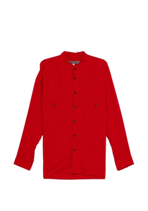 Y's chest pockets button-up shirt - Red