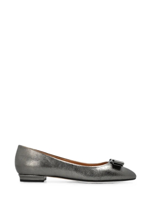 Ferragamo Vara bow ballet flats - Grey
