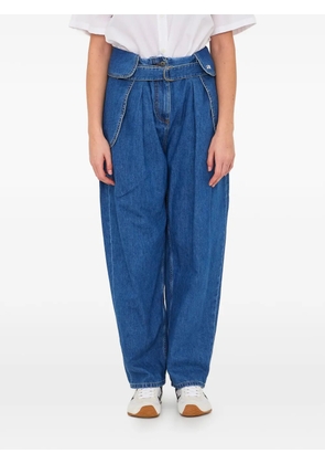 LOEWE anagram-detail jeans - Blue
