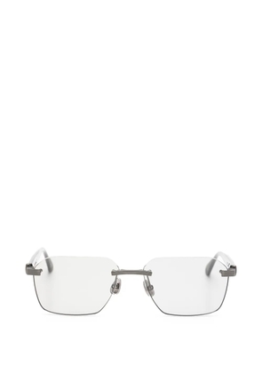 Brunello Cucinelli rimless sunglasses - Grey