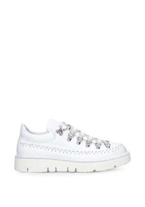 Fracap Magnifico lace-up leather sneakers - White