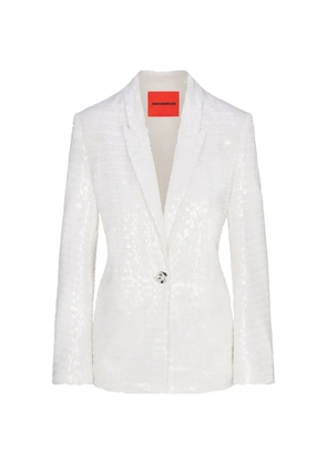 Simon Miller Lennox sequin-embellished blazer - White