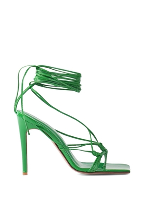 Andrea Wazen Mandaloun heeled sandals - Green