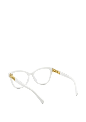 Stella McCartney Eyewear Falabella cat-eye glasses - White