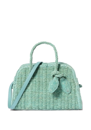 Jacquemus Le Petit Turismo raffia bag - Green