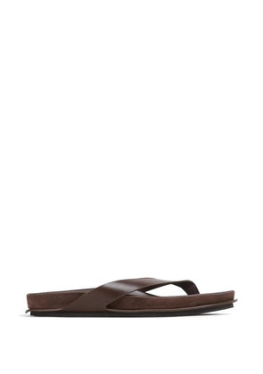 Jacquemus Les Tatanes leather sandals - Brown