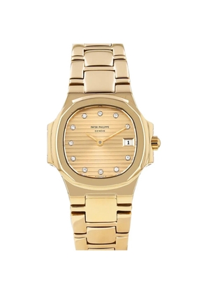 Patek Philippe Pre-Owned 1990's Nautilus 25mm watch - Gold