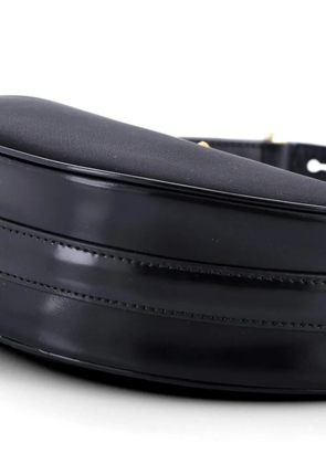 Prada Pre-Owned Arque Half Moon Tessuto Small hobo bag - Black