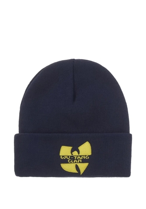 Supreme X Wu-Tang Clan embroidered beanie - Blue