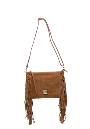 Marc Ellis Calira fringed cross body bag - Brown