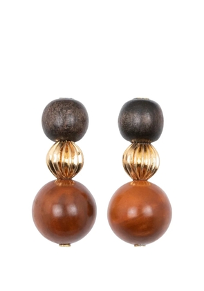 Jennifer Behr Asher beaded earrings - Gold