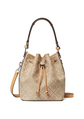 Tory Burch T Monogram bucket bag - Neutrals