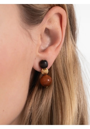 Jennifer Behr Asher beaded earrings - Gold