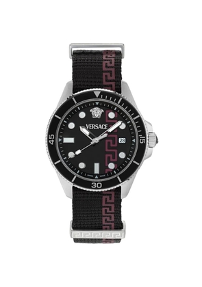 Versace Greca Force 42mm watch - Black