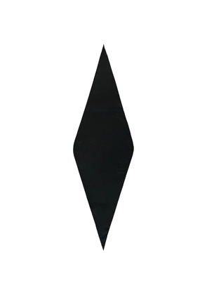Zegna diamond-shaped scarf - Black