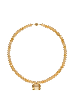 Jennifer Behr Sidonie beaded necklace - Gold