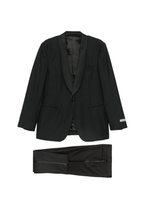Canali shawl-lapel suit - Black