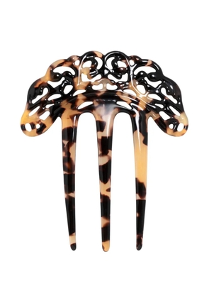 Jennifer Behr Marbella cut-out hair pin - Neutrals