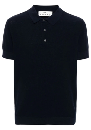 FURSAC cotton-cashmere blend polo shirt - Blue
