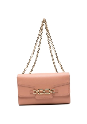 Elisabetta Franchi chain-link shoulder bag - Pink
