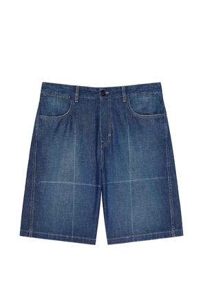 Givenchy faded-effect shorts - Blue