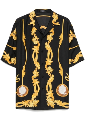Versace Cameo silk shirt - Black