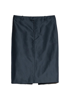 Gucci silk midi skirt - Blue