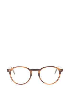 Garrett Leight Stanton round-frame glasses - Brown