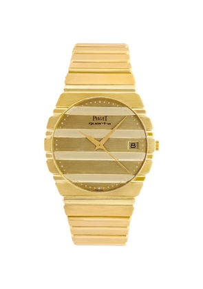 Piaget Polo horizontal-gadroon 34mm watch - Gold
