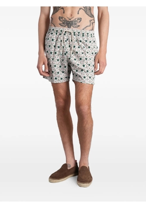 MC2 Saint Barth graphic-print swim shorts - Neutrals