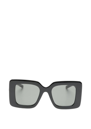 Gucci Eyewear Interlocking G square-frame sunglasses - Black