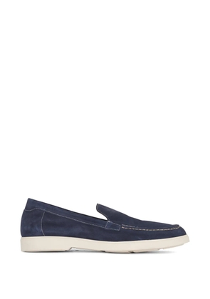 Ron White Joel Jeans contrast-topstitching loafers - Blue