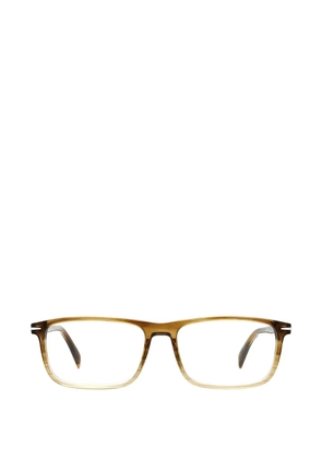 DAVID BECKHAM EYEWEAR rectangle-frame glasses - Brown