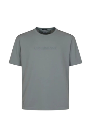 C.P. Company logo-embroidered T-shirt - Blue