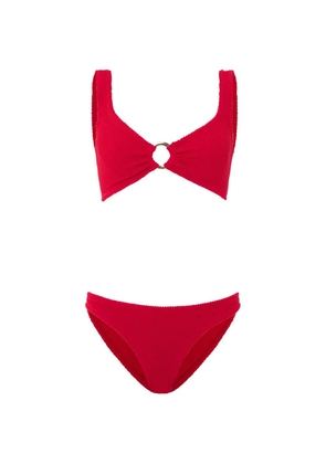 Hunza G Julia hoop-detail bikini - Red