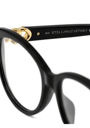 Stella McCartney Eyewear square-frame glasses - Black