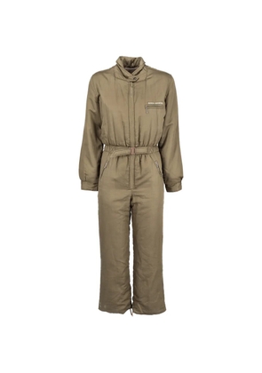 Vintage belted ski pants - Green