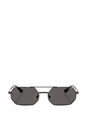 Vogue Eyewear geometric-frame double-bridge sunglasses - Black