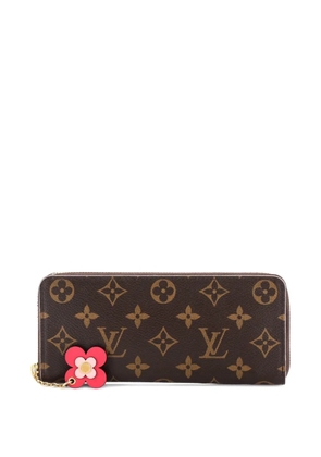 Louis Vuitton Pre-Owned Clemence Wallet Limited Edition Blooming Flowers Monogram Canvas small wallets - Brown