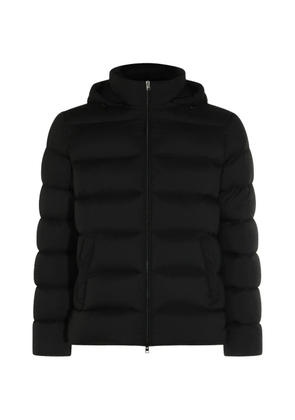 Herno quilted hooded jacket - Black