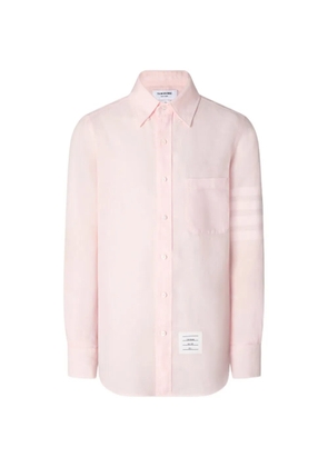 Thom Browne 4-Bar linen shirt - Pink
