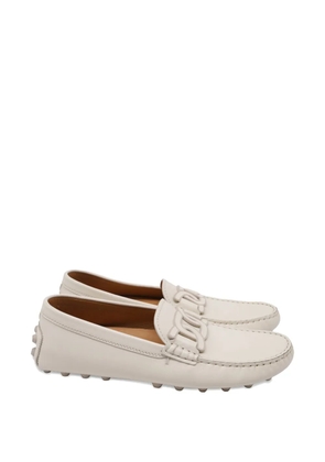 Tod's Vintage Kate Gommino Bubble loafers - Neutrals
