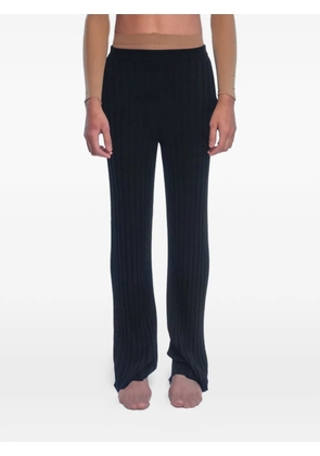 ROT ribbed-knit trousers - Black