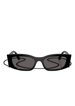 Vogue Eyewear chain-detail sunglasses - Black