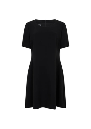 Moschino short-sleeve flared mini dress - Black