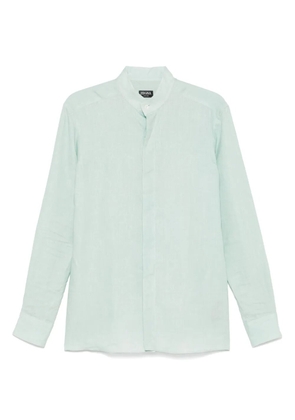 Zegna linen shirt - Blue