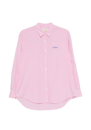 MC2 Saint Barth Brigitte gingham-check shirt - Pink