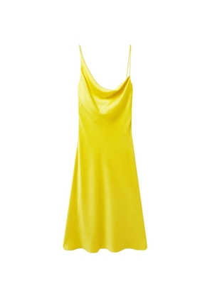 Stella McCartney cowl-neck backless dress - Yellow