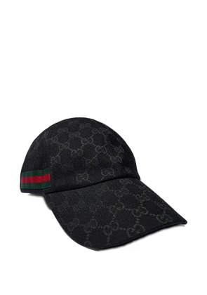 Gucci GG-Supreme monogram baseball cap - Black
